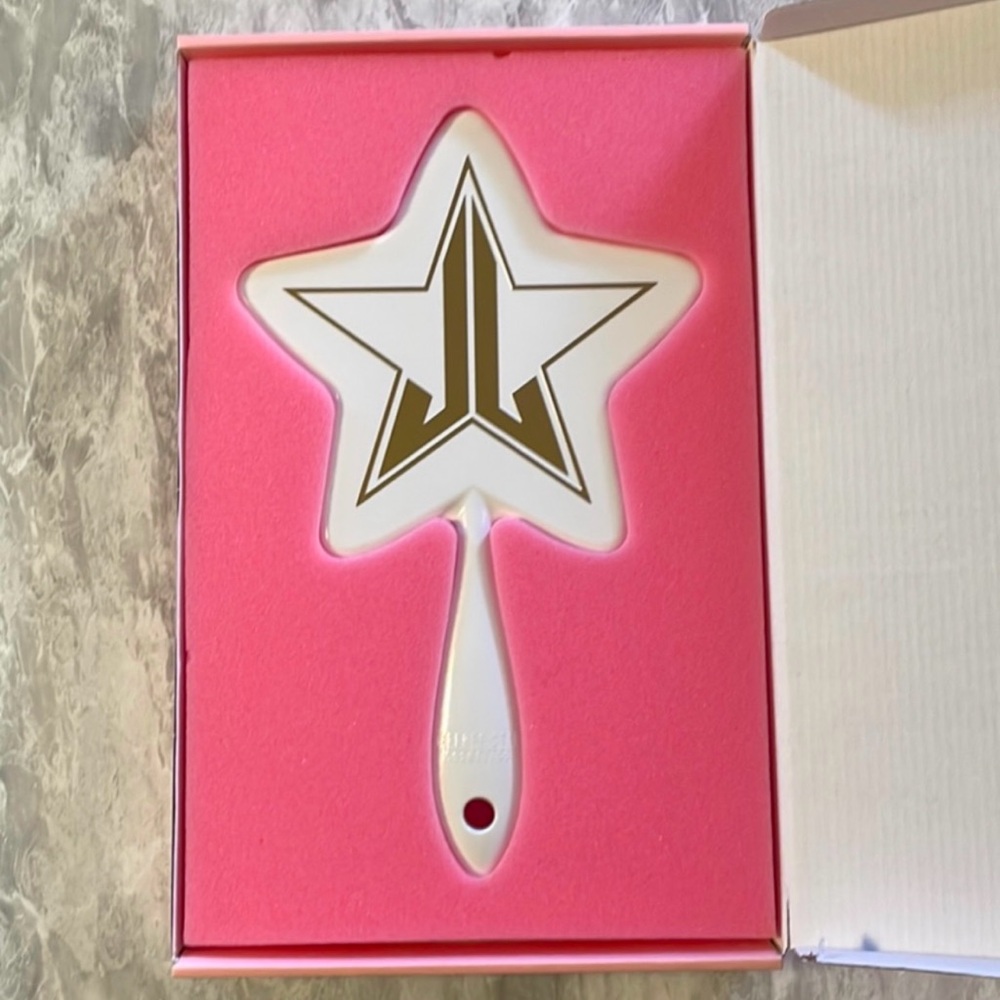 New Jeffree‎ Star Mirror Gold White Decor Travel